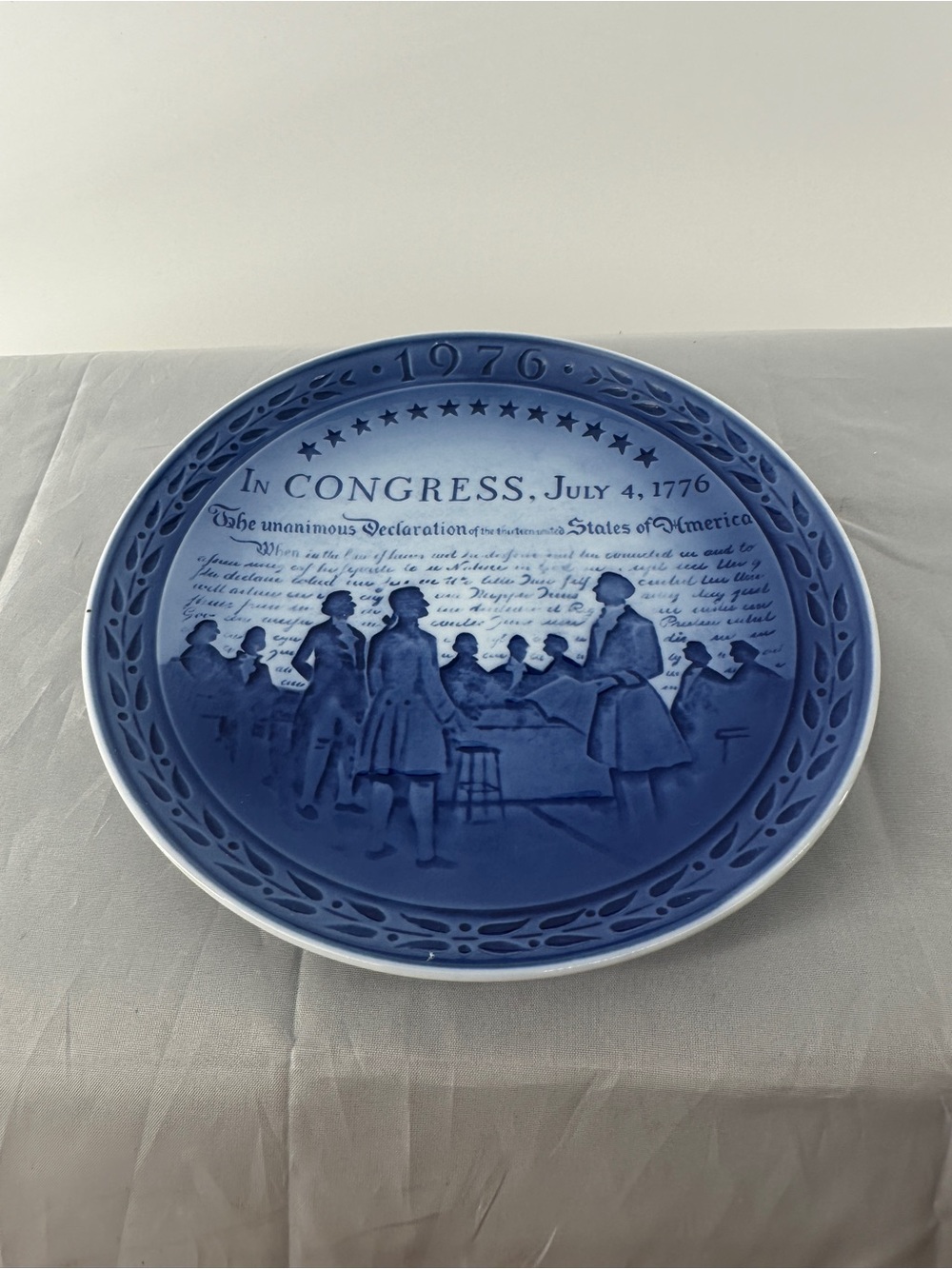 1976 Royal Copenhagen "United States Bicentenary" Plate